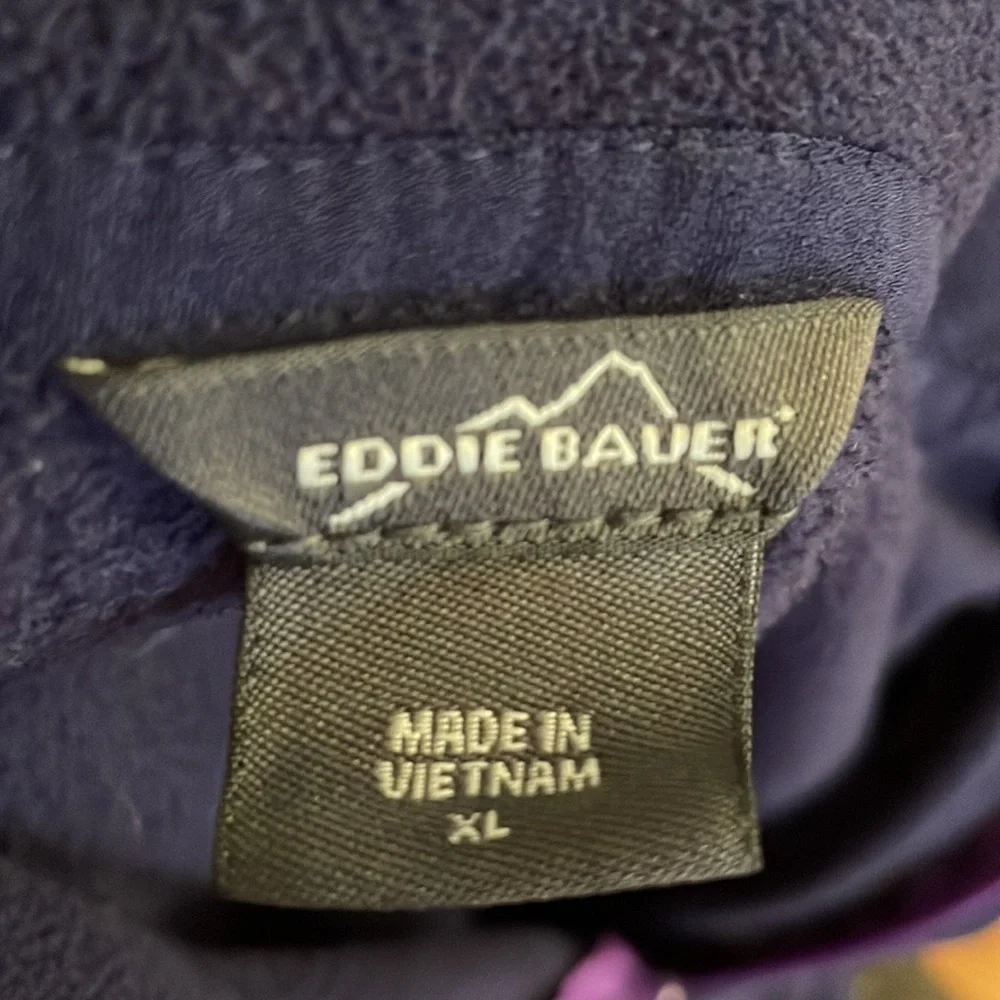 Eddie Bauer Fleece Pullover Size XL - Picture 8 of 9